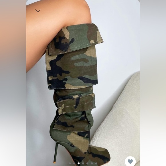 Camo cargo boots - Picture 3 of 7